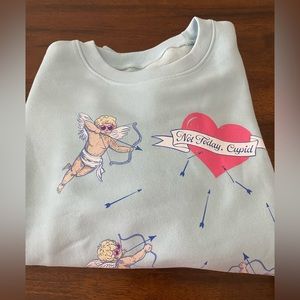 Living Fully 2023 valentine drop sweatshirt